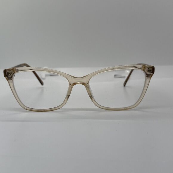 Via Spiga Dulcina Zyloware Eyeglasses Frame 600 Women's Brown Plastic 52-16 135 - Picture 2 of 9